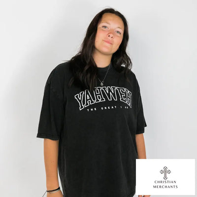 Yahweh Vintage Tee | Christian Streetwear,