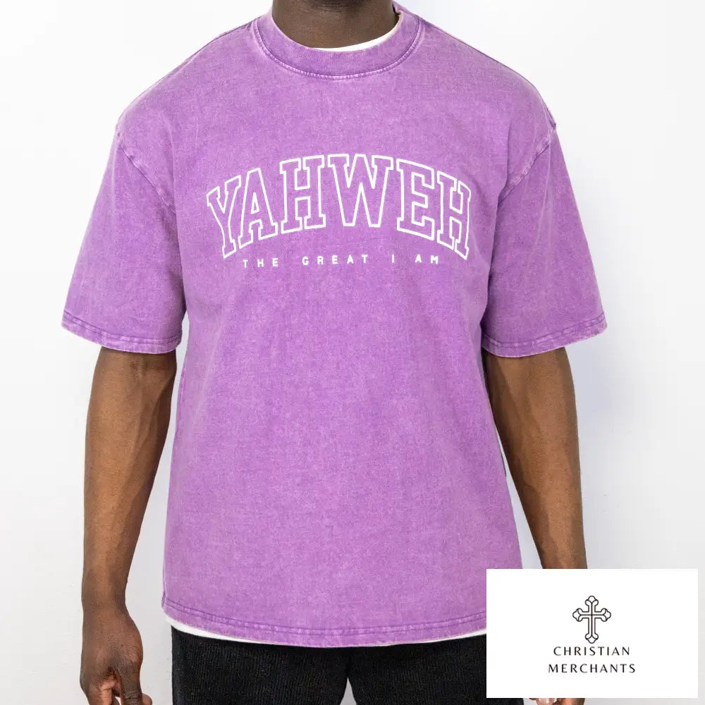 Yahweh Vintage Tee | Christian Streetwear,