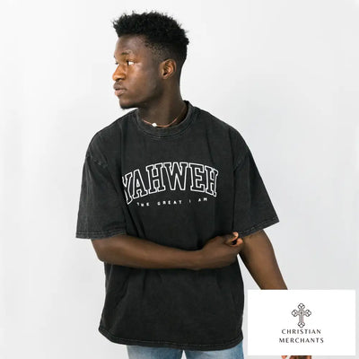 Yahweh Vintage Tee | Christian Streetwear,