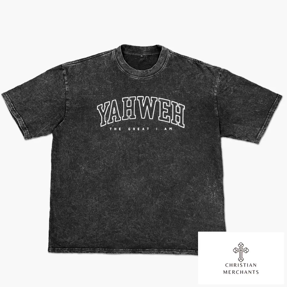 Yahweh Vintage Tee | Christian Streetwear,