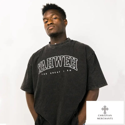 Yahweh Vintage Tee | Christian Streetwear,